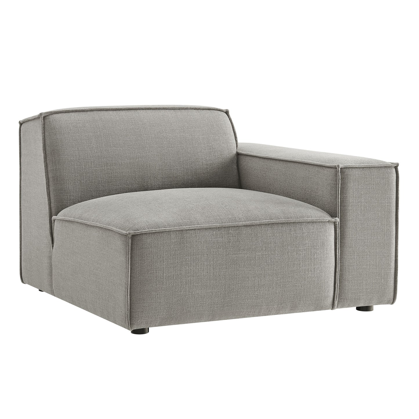 Restore Performance Fabric Upholstered Right-Facing Modular Lounge Chair by Modway EEI-7397