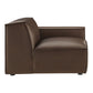 Restore Vegan Leather Right-Facing Modular Lounge Chair by Modway EEI-7398