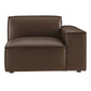 Restore Vegan Leather Right-Facing Modular Lounge Chair by Modway EEI-7398