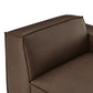 Restore Vegan Leather Right-Facing Modular Lounge Chair by Modway EEI-7398