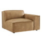 Restore Vegan Leather Right-Facing Modular Lounge Chair by Modway EEI-7398