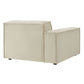 Restore Performance Fabric Upholstered Left-Facing Modular Lounge Chair by Modway EEI-7399