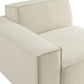 Restore Performance Fabric Upholstered Left-Facing Modular Lounge Chair by Modway EEI-7399