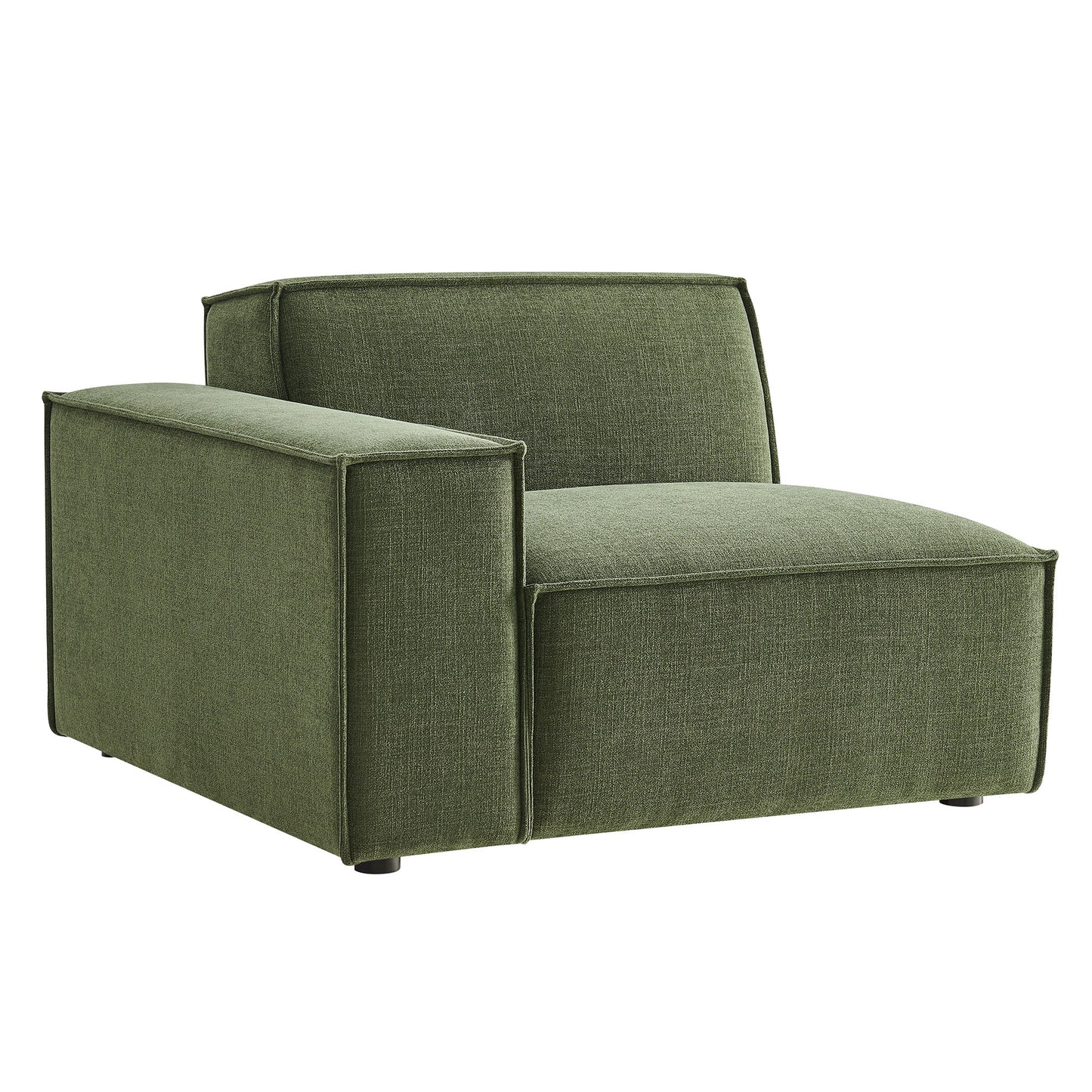 Restore Performance Fabric Upholstered Left-Facing Modular Lounge Chair by Modway EEI-7399