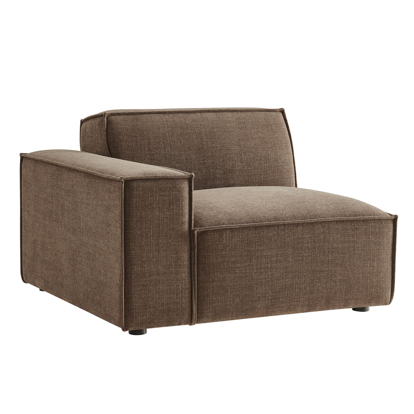 Restore Performance Fabric Upholstered Left-Facing Modular Lounge Chair by Modway EEI-7399