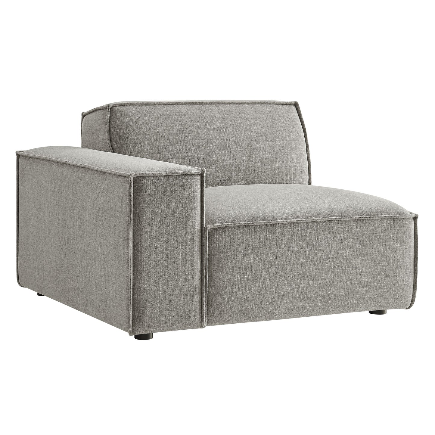 Restore Performance Fabric Upholstered Left-Facing Modular Lounge Chair by Modway EEI-7399