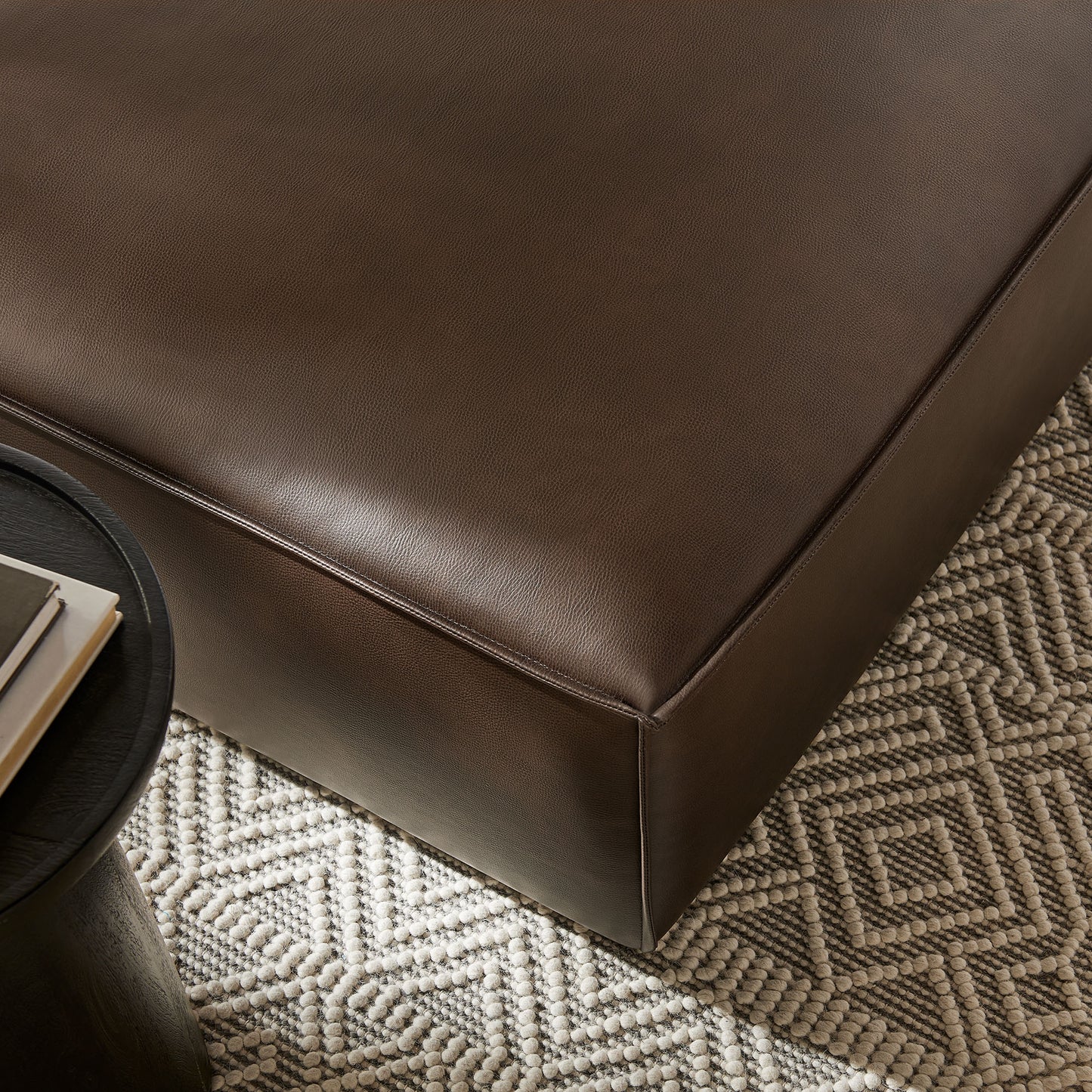 Restore Vegan Leather Modular Ottoman by Modway EEI-7402