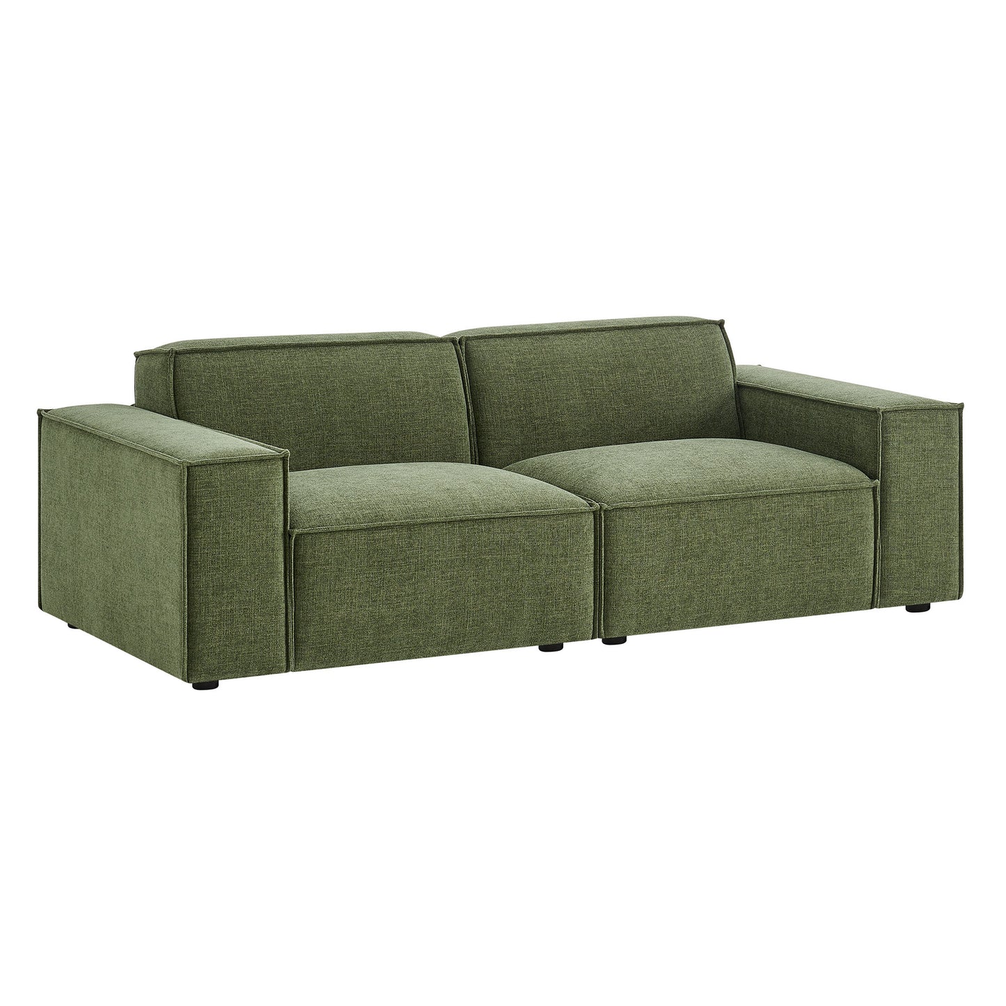 Restore 2-Piece Performance Fabric Upholstered Modular Loveseat by Modway EEI-7403