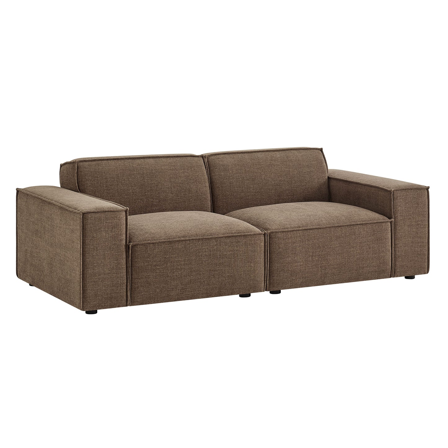 Restore 2-Piece Performance Fabric Upholstered Modular Loveseat by Modway EEI-7403