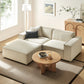 Restore 3-Piece Performance Fabric Upholstered Modular Loveseat with Ottoman by Modway EEI-7405