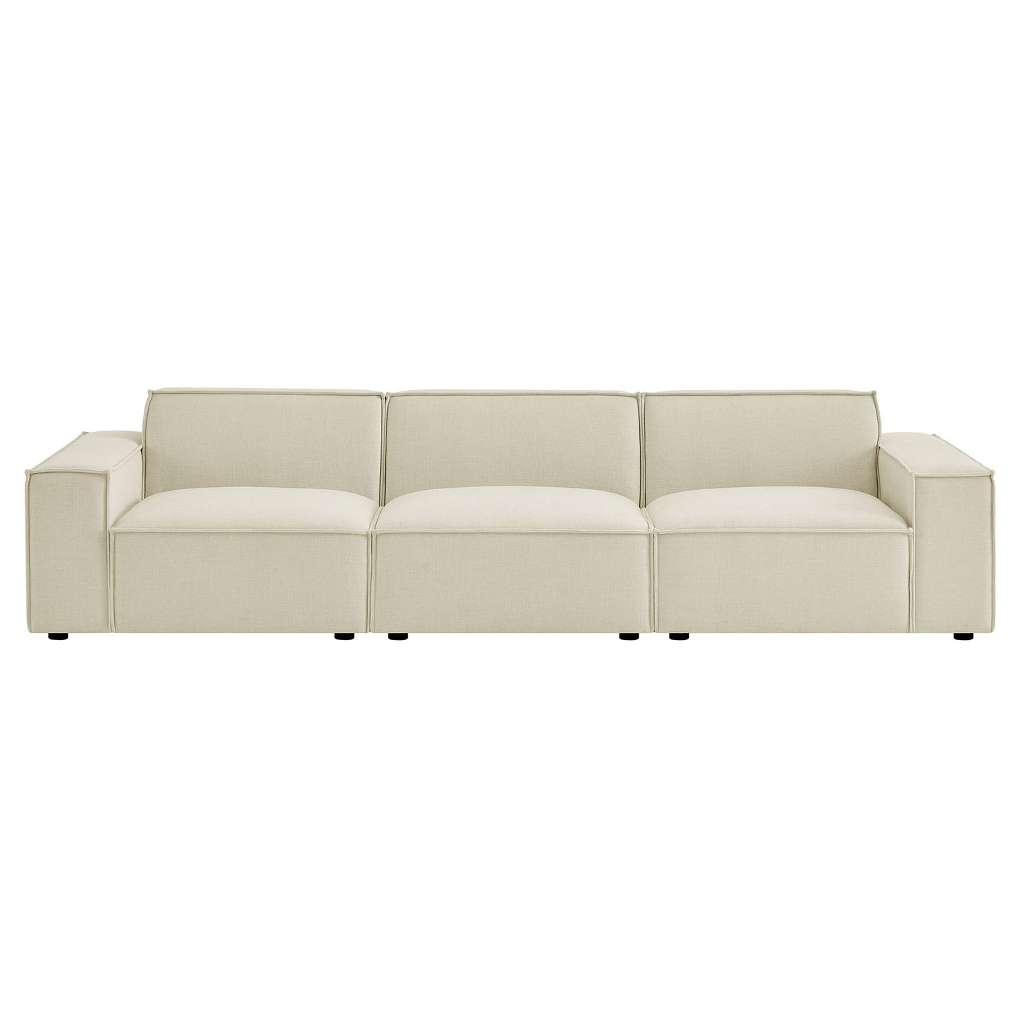 Restore 3-Piece Performance Fabric Upholstered Modular Sofa Set by Modway EEI-7407