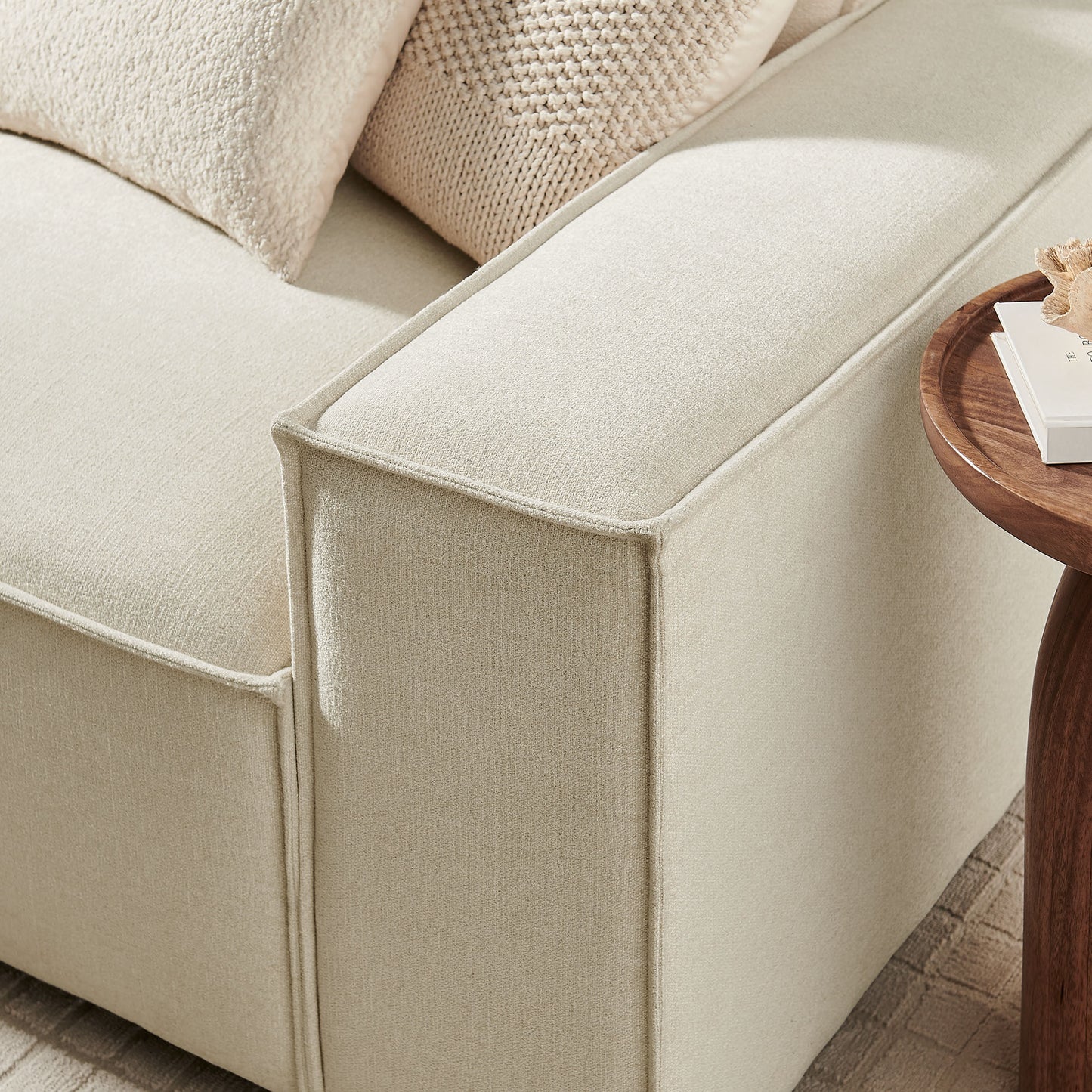Restore 3-Piece Performance Fabric Upholstered Modular Sofa Set by Modway EEI-7407