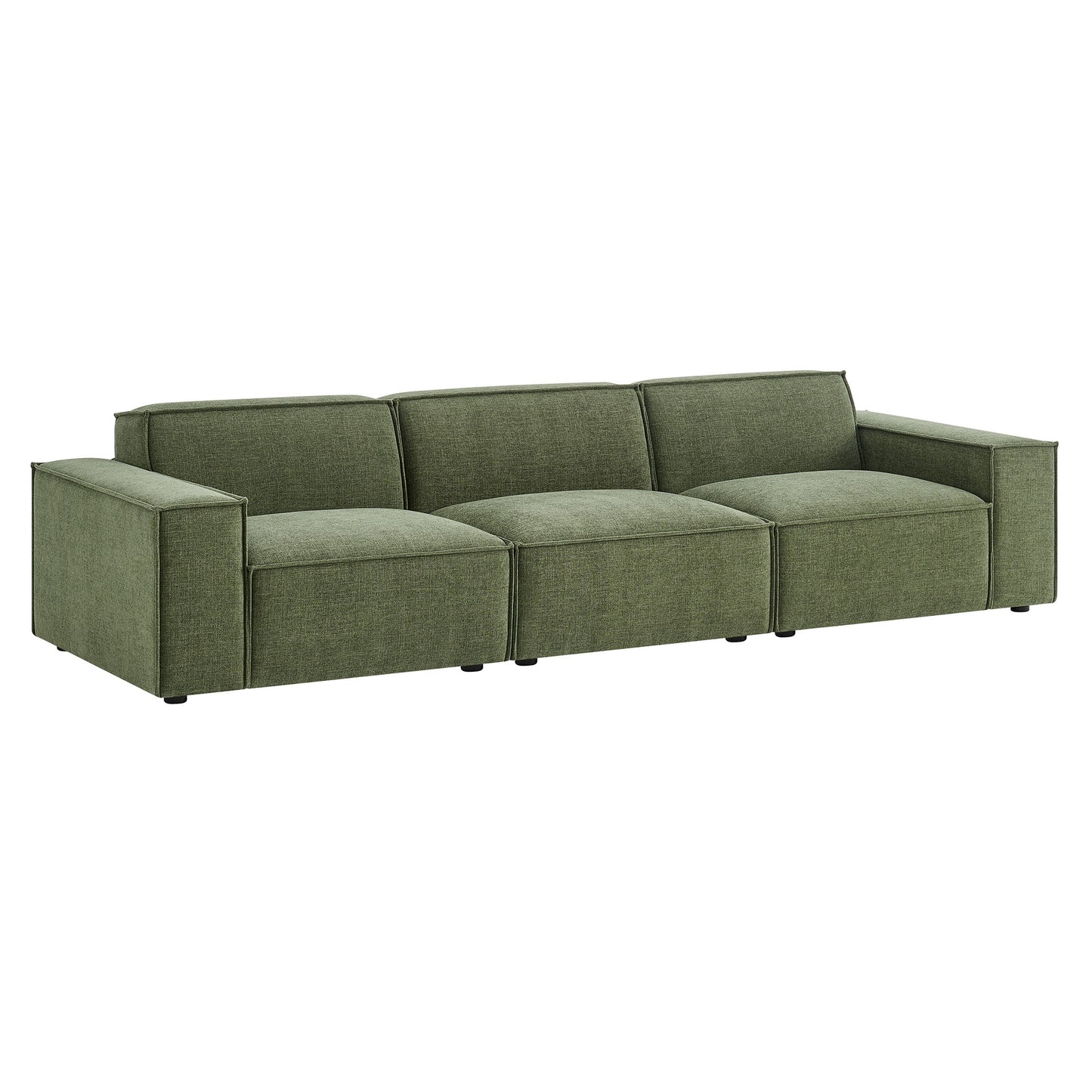 Restore 3-Piece Performance Fabric Upholstered Modular Sofa Set by Modway EEI-7407