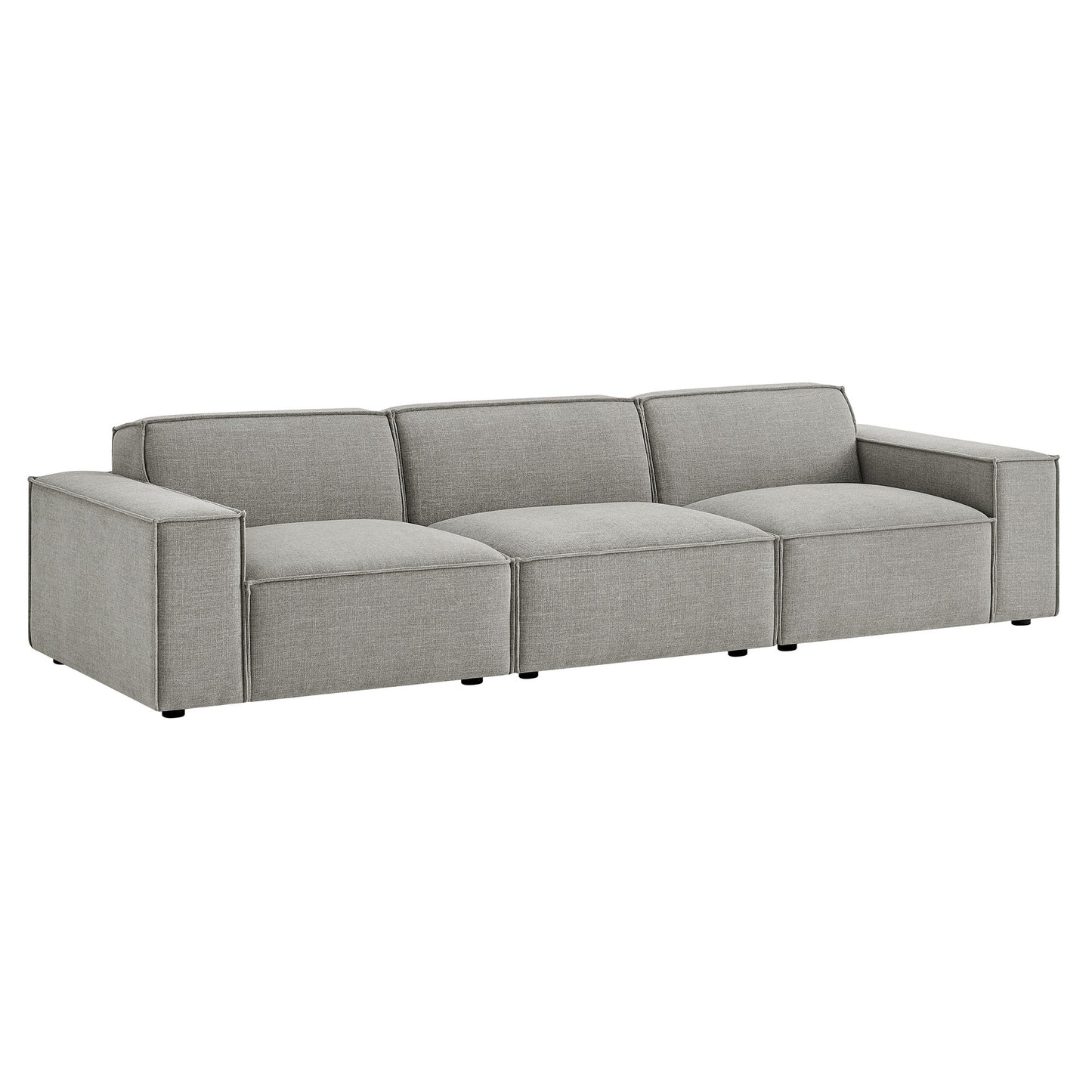 Restore 3-Piece Performance Fabric Upholstered Modular Sofa Set by Modway EEI-7407