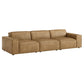 Restore 3-Piece Vegan Leather Modular Sofa Set by Modway EEI-7408