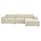 Restore 4-Piece Performance Fabric Upholstered Modular Sofa Set with Ottoman by Modway EEI-7409