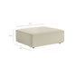 Restore 4-Piece Performance Fabric Upholstered Modular Sofa Set with Ottoman by Modway EEI-7409