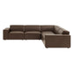 Restore 5-Piece Vegan Leather Modular L-Shaped Sofa by Modway EEI-7412