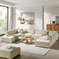 Restore 6-Piece Performance Fabric Upholstered U-Shaped Sectional Sofa by Modway EEI-7415