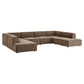 Restore 6-Piece Performance Fabric Upholstered U-Shaped Sectional Sofa by Modway EEI-7415