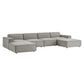 Restore 6-Piece Performance Fabric Upholstered Modular Sectional Sofa by Modway EEI-7417
