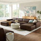 Restore 6-Piece Vegan Leather Modular Sectional Sofa by Modway EEI-7418