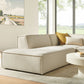 Restore 3-Piece Performance Fabric Upholstered Modular L-Shaped Sectional Sofa by Modway EEI-7419