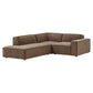 Restore 3-Piece Performance Fabric Upholstered Modular L-Shaped Sectional Sofa by Modway EEI-7419