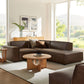 Restore 3-Piece Vegan Leather Modular L-Shaped Sectional Sofa by Modway EEI-7422
