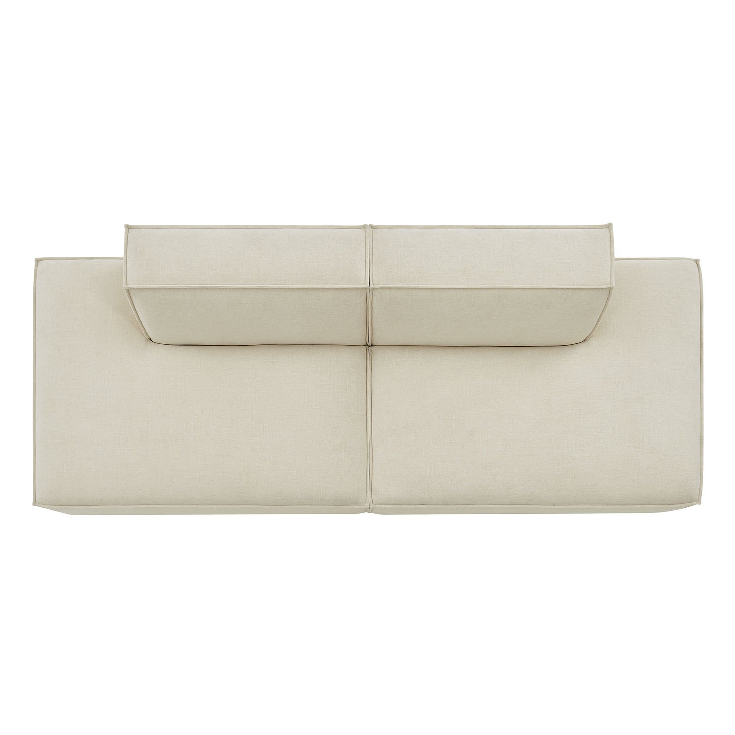 Restore 2-Piece Performance Fabric Upholstered Modular Loveseat by Modway EEI-7423