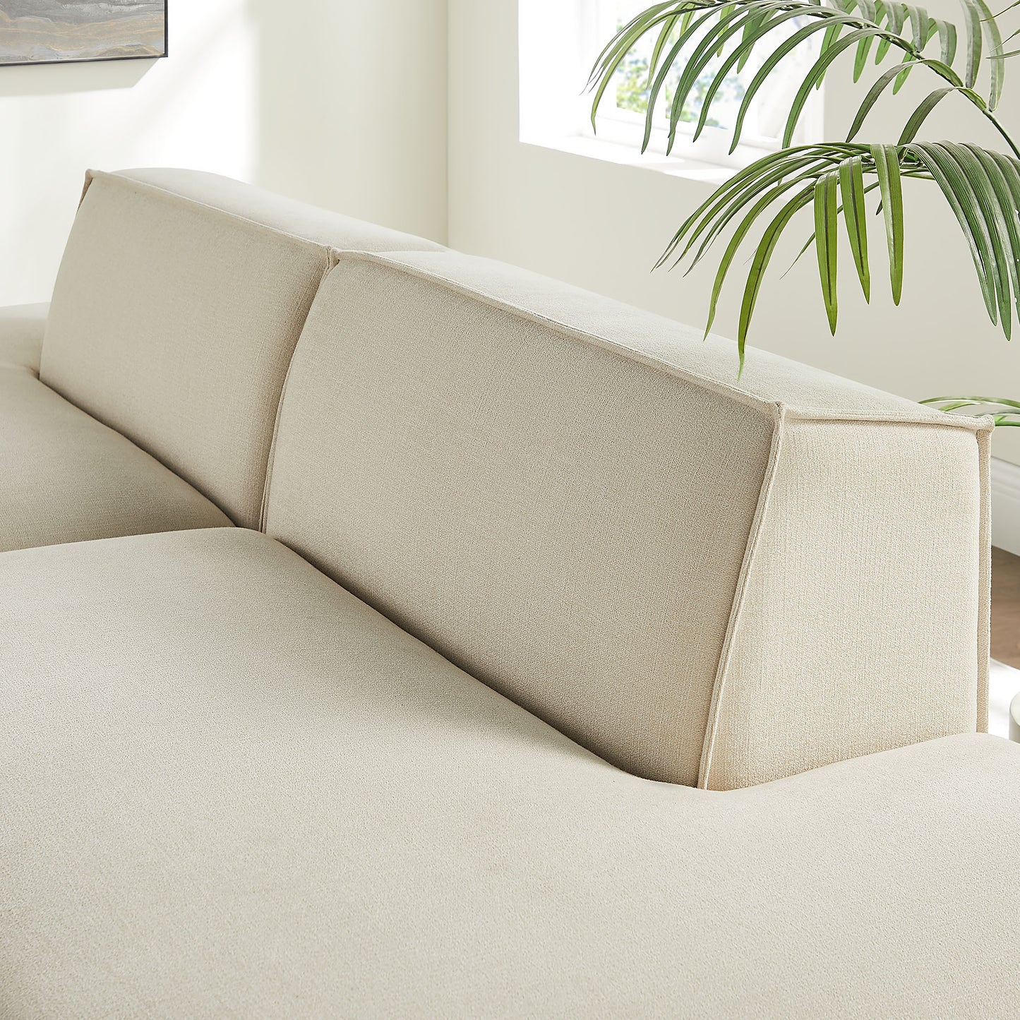 Restore 2-Piece Performance Fabric Upholstered Modular Loveseat by Modway EEI-7423