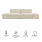 Restore 2-Piece Performance Fabric Upholstered Modular Loveseat by Modway EEI-7423