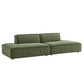 Restore 2-Piece Performance Fabric Upholstered Modular Loveseat by Modway EEI-7423