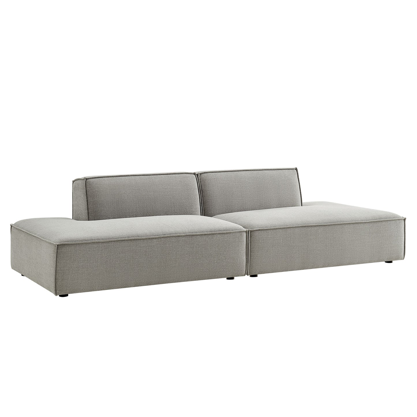 Restore 2-Piece Performance Fabric Upholstered Modular Loveseat by Modway EEI-7423