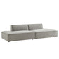 Restore 2-Piece Performance Fabric Upholstered Modular Loveseat by Modway EEI-7423