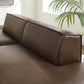Restore 2-Piece Vegan Leather Modular Loveseat by Modway EEI-7424
