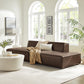 Restore 2-Piece Vegan Leather Modular Loveseat by Modway EEI-7424