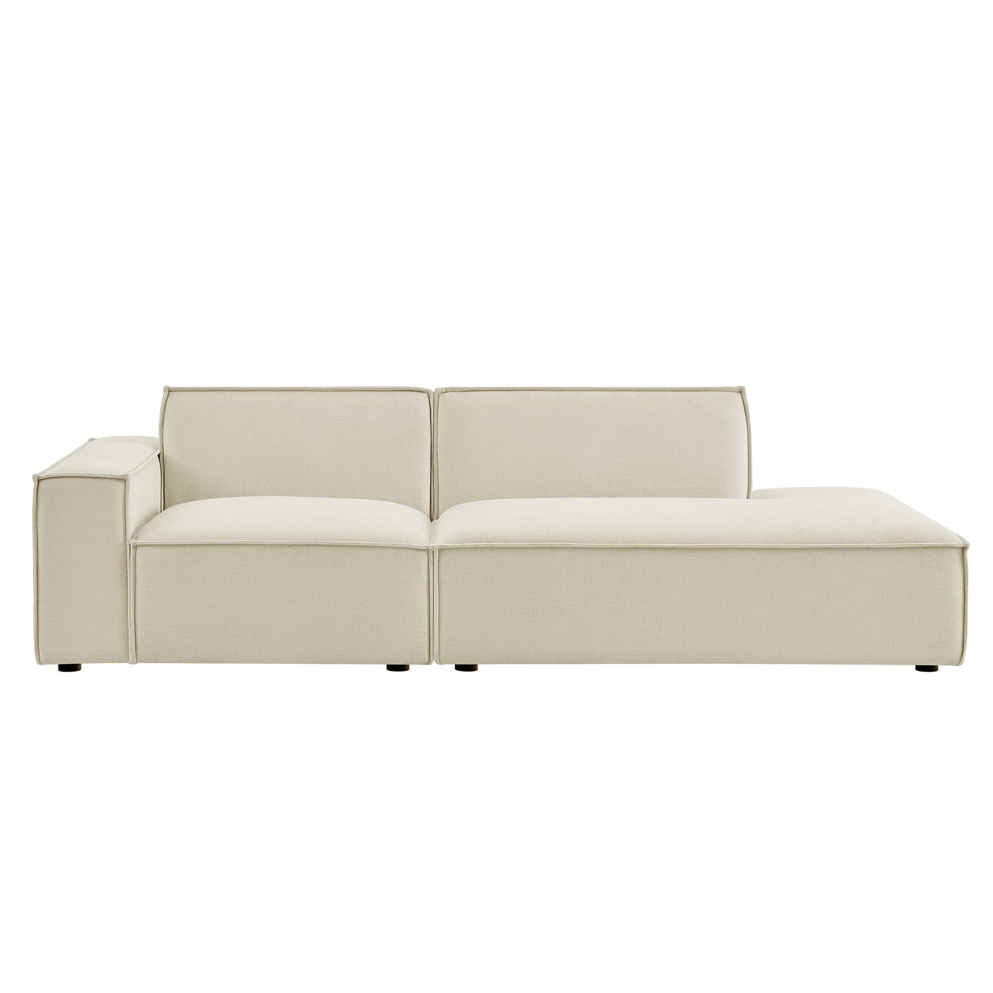 Restore 2-Piece Performance Fabric Upholstered Modular Loveseat by Modway EEI-7425