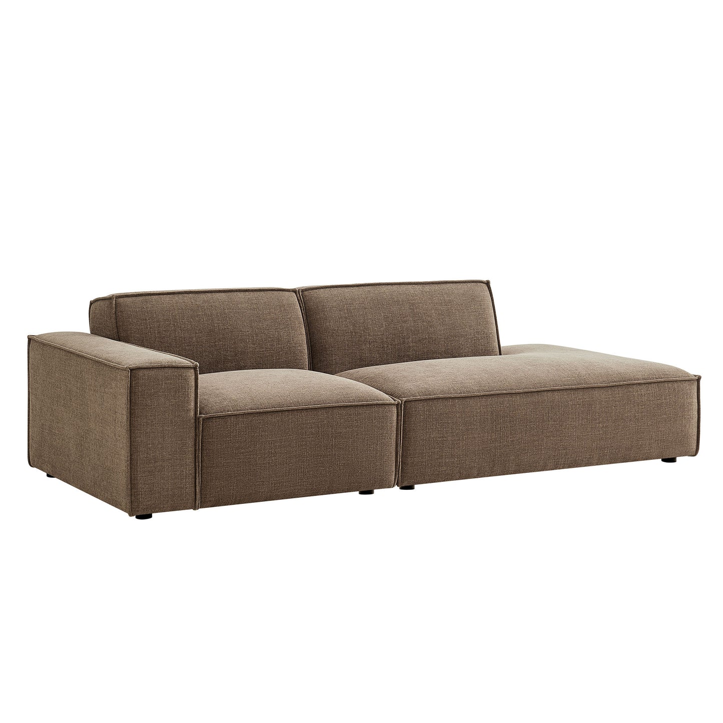Restore 2-Piece Performance Fabric Upholstered Modular Loveseat by Modway EEI-7425