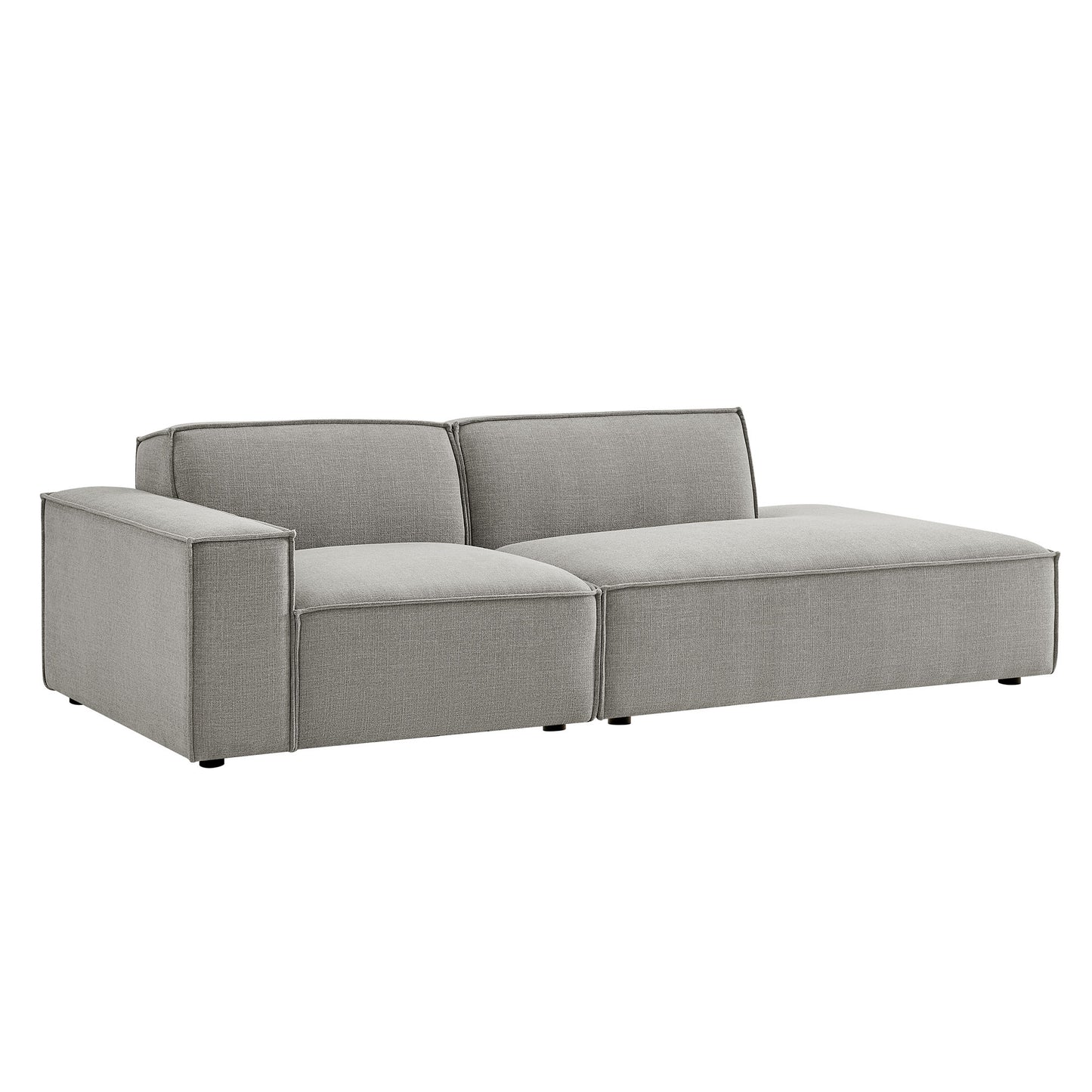 Restore 2-Piece Performance Fabric Upholstered Modular Loveseat by Modway EEI-7425