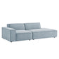 Restore 2-Piece Performance Fabric Upholstered Modular Loveseat by Modway EEI-7425