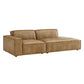 Restore 2-Piece Vegan Leather Modular Loveseat by Modway EEI-7426