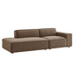 Restore 2-Piece Performance Fabric Upholstered Modular Loveseat by Modway EEI-7427