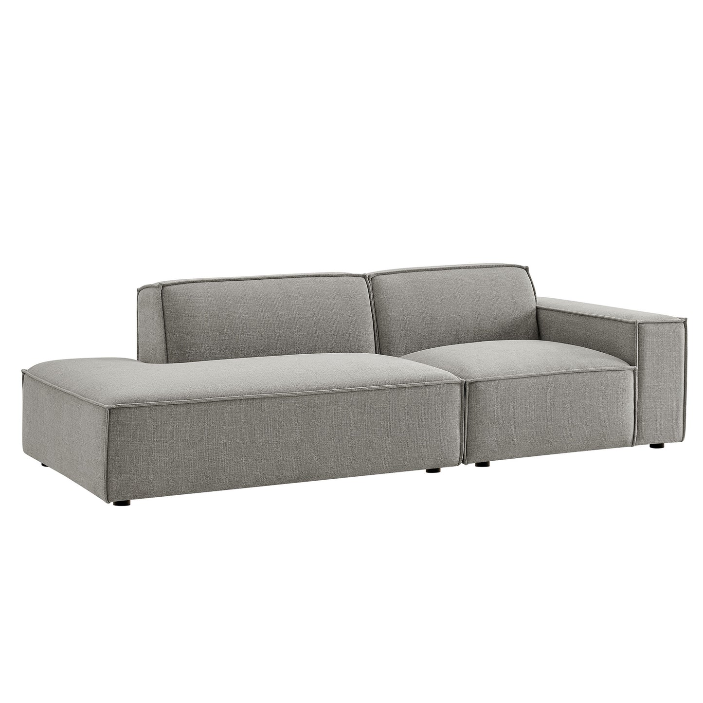 Restore 2-Piece Performance Fabric Upholstered Modular Loveseat by Modway EEI-7427