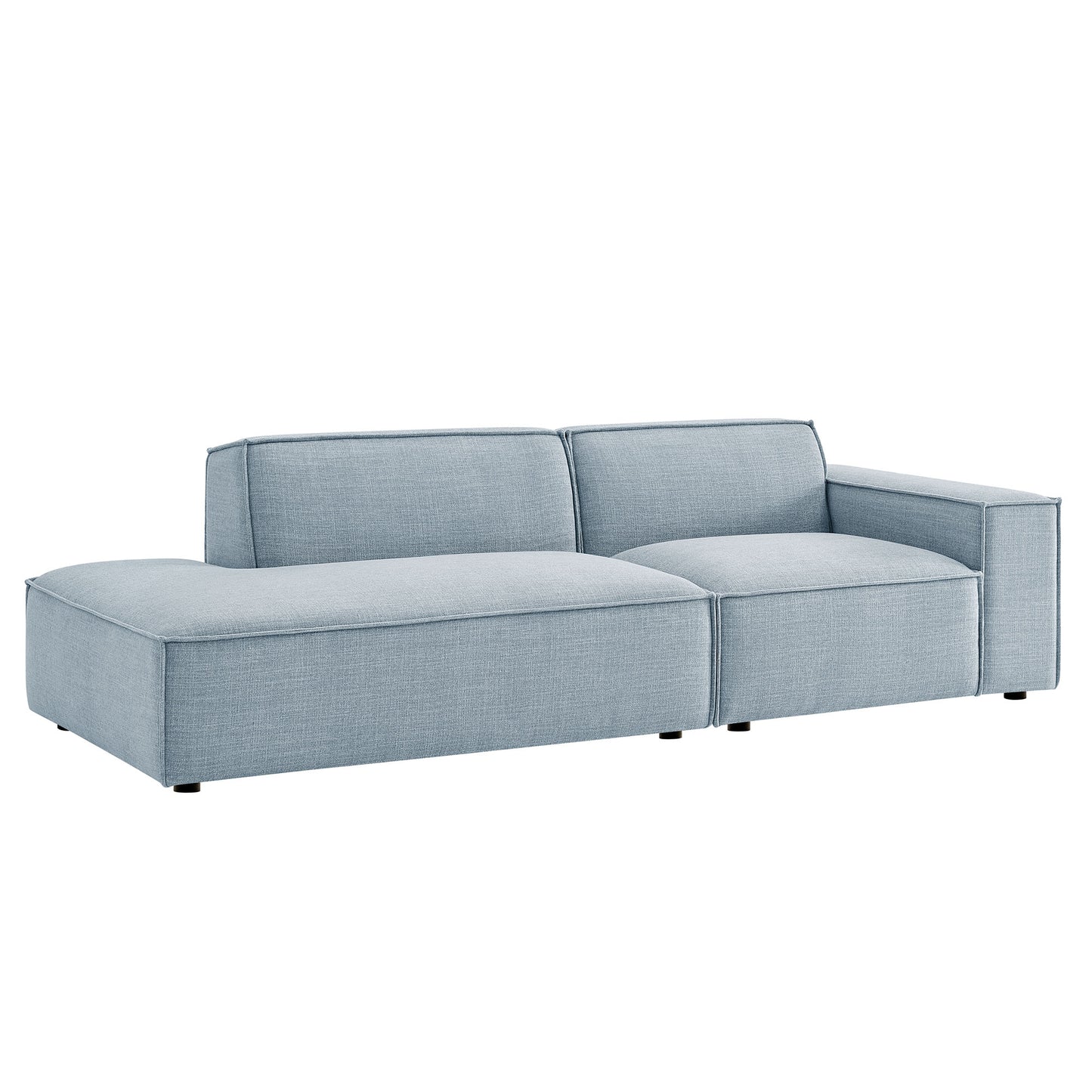 Restore 2-Piece Performance Fabric Upholstered Modular Loveseat by Modway EEI-7427