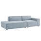 Restore 2-Piece Performance Fabric Upholstered Modular Loveseat by Modway EEI-7427