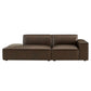 Restore 2-Piece Vegan Leather Modular Loveseat by Modway EEI-7428