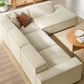 Restore 4-Piece Performance Fabric Upholstered Modular L-Shaped Sofa by Modway EEI-7429