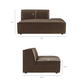 Restore 4-Piece Vegan Leather Modular L-Shaped Sofa by Modway EEI-7430