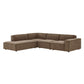 Restore 4-Piece Performance Fabric Upholstered Modular L-Shaped Sofa by Modway EEI-7431